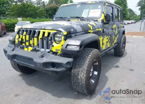 2019 Jeep Wrangler Unlimited Sport S 4X4 from USA, damaged, VIN 1C4HJXDN0KW682649